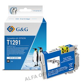 G&G kompatibilní ink s T1291, black, NP-R-1291BK, pro Epson Stylus office B42WD,