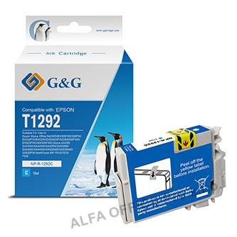 G&G kompatibilní ink s T1292, cyan, NP-R-1292C, pro Epson Stylus office B42WD, B