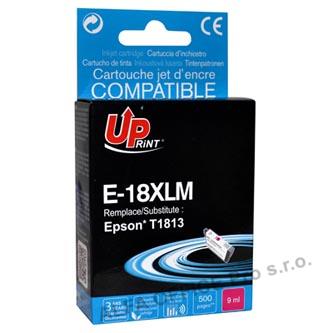UPrint kompatibilní ink s C13T18134010, 18XL, magenta, 10ml, E-18XLM, pro Epson Expression