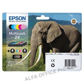 Epson originální ink C13T24284011, T2428, CMYK, 29,1ml, Epson