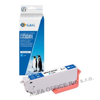 G&G kompatibilní ink s C13T26324012, cyan, NP-R-2632C, pro Epson Expression Prem