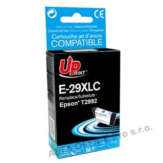 UPrint kompatibilní ink s C13T29924010, T29XL, cyan, 450str., 7ml, E-29XLC, pro Epson Expr