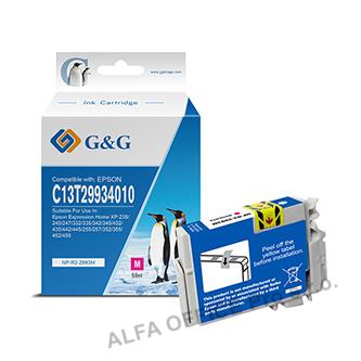 G&G kompatibilní ink s C13T29934010, magenta, NP-R-2993M, pro Epson Expression H