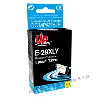 UPrint kompatibilní ink s C13T29944010, T29XL, yellow, 450str., 7ml, E-29XLY, pro Epson Ex