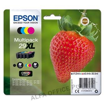 Epson originální ink C13T29964012, T29XL, CMYK, 11,3/3x6,4ml, Epson Expression Home XP-235