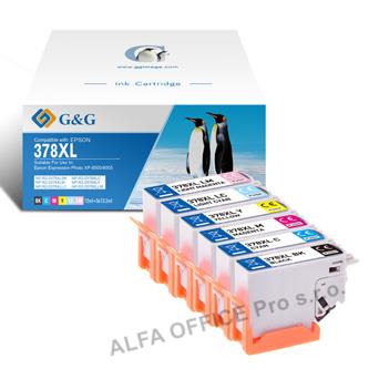 Epson kompatibilní ink C13T37984010, color, 1x11.2ml, 3x9.3ml, 2x10.3m, l, Epson