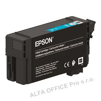 Epson originální ink C13T40C240, T40C240, cyan, 26ml, Epson SureColor SC-T3100,