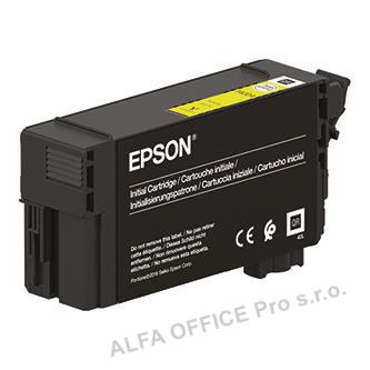 Epson originální ink C13T40C440, T40C440, yellow, 26ml, Epson SureColor SC-T3100