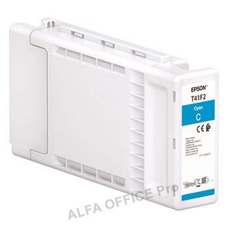 Epson originální ink C13T41F240, T41F240, cyan, 350ml, Epson SureColor SC-T3400,