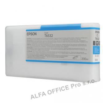 Epson originální ink C13T653200, cyan, 200ml, Epson Stylus Pro 4900