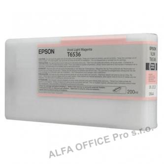 Epson originální ink C13T653600, light vivid magenta, 200ml, Epson Stylus Pro 4900