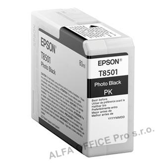Epson originální ink C13T850100, photo black, 80ml, Epson SureColor SC-P800