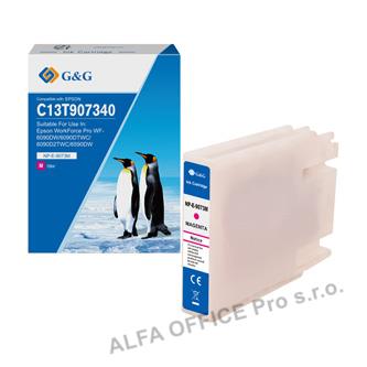 G&G kompatibilní ink s C13T907340, magenta, NP-E-9073M, pro Epson WorkForce Pro
