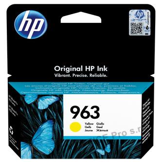 HP originální ink 3JA25AE#301, HP 963, yellow, blistr, 700str., 10.77ml, HP Officejet Pro 