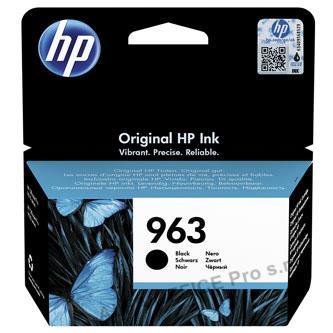HP originální ink 3JA26AE#301, HP 963, black, blistr, 1000str., 24.09ml, HP Officejet Pro 
