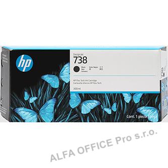 HP originální ink 498N8A, HP 738, černá, 300ml