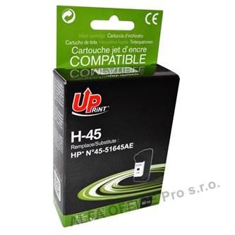 UPrint kompatibilní ink s 51645AE, black, 50ml, H-45B, pro HP DeskJet 850, 970Cxi, 1100, 1