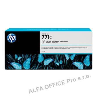 HP originální ink B6Y13A, HP 771C, photo black, 775ml, HP Designjet Z6200, Z6600, Z6800