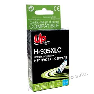 UPrint kompatibilní ink s C2P24AE, HP 935XL, cyan, 950str., 12ml, H-935XLC, pro HP Officej