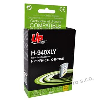 UPrint kompatibilní ink s C4909AE, HP 940XL, yellow, 35ml, H-940XL-Y, pro HP Officejet Pro
