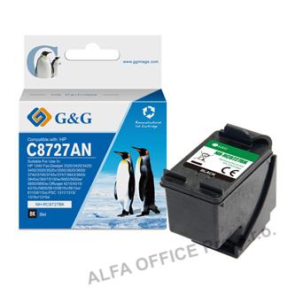 G&G kompatibilní ink s C8727A, black, 20ml, ml NH-R8727BK, pro HP DeskJet 3320/3