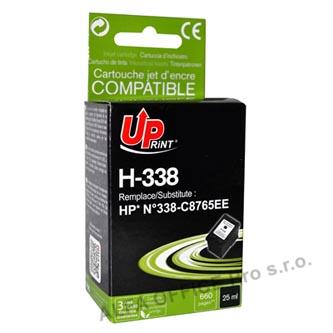 UPrint kompatibilní ink s C8765EE, HP 338, black, 660str., 25ml, H-338B, pro HP Photosmart