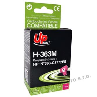UPrint kompatibilní ink s C8772EE, HP 363, magenta, 10ml, H-363M, pro HP Photosmart 8250,
