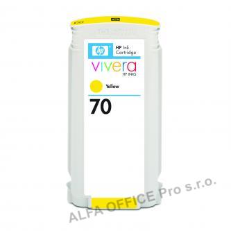 HP originální ink C9454A, HP 70, yellow, 130ml, HP Designjet Z3100, Z2100