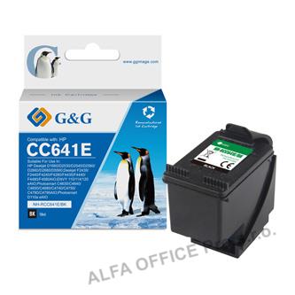 G&G kompatibilní ink s CC641EE, black, NH-RC641BK, pro HP Deskjet D1660, Deskjet