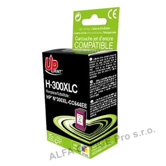 UPrint kompatibilní ink s CC644EE, HP 300XL, color, 19ml, H-300XL-CL, pro HP DeskJet D2560
