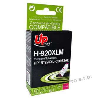 UPrint kompatibilní ink s CD973AE, HP 920XL, magenta, 12ml, H-920XLM, pro HP Officejet
