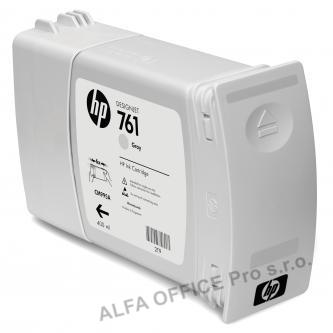 HP originální ink CM995A, grey, 400ml, HP 761, HP DesignJet T7100