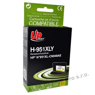 UPrint kompatibilní ink s CN048AE, CN048AE, HP 951XL, yellow, 1500str., 25ml, H-951XL-Y, p
