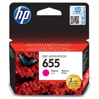 HP originální ink CZ111AE, HP 655, magenta, 600str., HP Deskjet Ink Advantage 3525, 5525, 