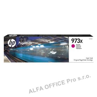 HP originální ink F6T82AE, HP 973X, magenta, 7000str., 82ml, HP PageWide Pro 452, Pro 477