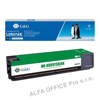  G&G kompatibilní ink s L0S07AE, black, 10000str., NH-R00973XLBK, pro HP PW Manag 