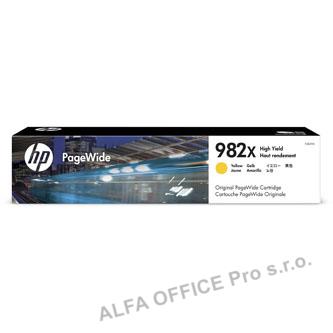 HP originální ink T0B29A, HP 982X, yellow, 16000str., high capacity, HP PageWide Enterpris