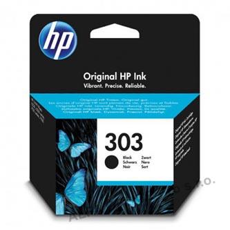HP originální ink T6N02AE, HP 303, black, 200str.