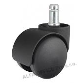  Kolečka pro herní křesla černé, průměr čepu: 11mm, v balení 5ks 