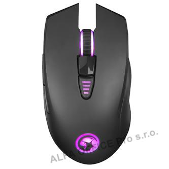 Marvo Myš G982, 5000DPI, optika, 6tl., 1 kolečko, drátová USB, černá, herní, pod