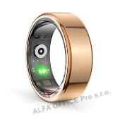 Smart RING zlatá, měření tlaku, srdeč. tepu,monitoring spánku, 11, Powerton