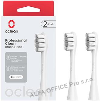 Oclean náhradní hlavice Professional Clean Medium P1C10-X Pro Elite, šedé