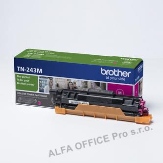 Brother originální toner TN243M, magenta, 1000str., Brother DCP-L3500, MFC-L3730, MFC-L374