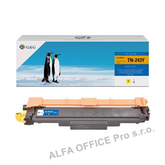  G&G kompatibilní toner s TN243Y, yellow, 1000str., NT-PB243Y, pro Brother DCP-L3 