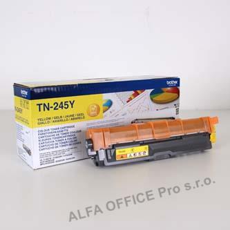 Brother originální toner TN245Y, yellow, 2200str., Brother HL-3140CW, 3170CW