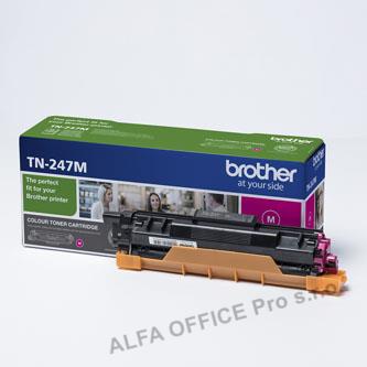 Brother originální toner TN247M, magenta, 2300str., Brother DCP-L3510CDW, DCP-L3550CDW, HL