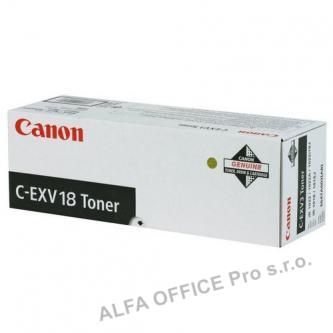 Canon originální toner s CEXV18, CEXV18, black, 0386B002, pro Canon iR-1018, 1022