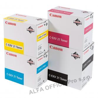 Canon originální toner CEXV21, cyan, 14000str., 0453B002, Canon iR-C2880, 3380, 3880, 260g