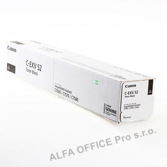 Canon originální toner CEXV52, black, 82000str., 0998C002, Canon IRC7565i, IRC7570i, IRC75