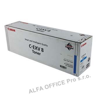 Canon originální toner CEXV8, cyan, 25000str., 7628A002, Canon iR-C, CLC-3200, 2620N